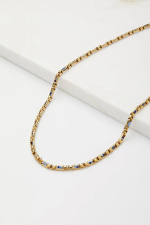 Luna Necklace - Navy