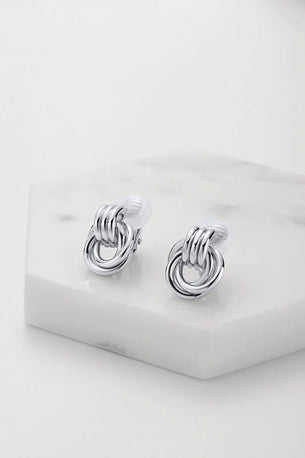Poppy - Silver/Clip On