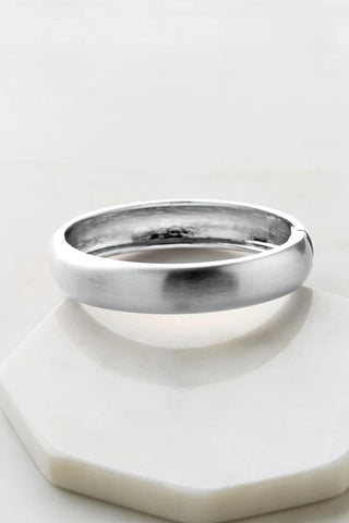 Ally Bracelet - Brushed Silver