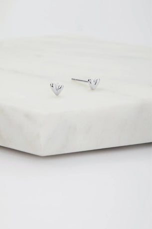 Nora Stud Earring - Silver