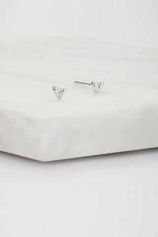 Nora Stud Earring - Silver