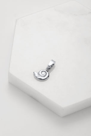 Shell Charm  - Silver