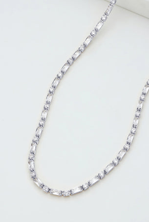 Candice Necklace - Silver