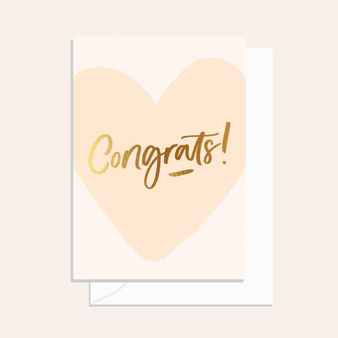 Congrats Heart Sand
