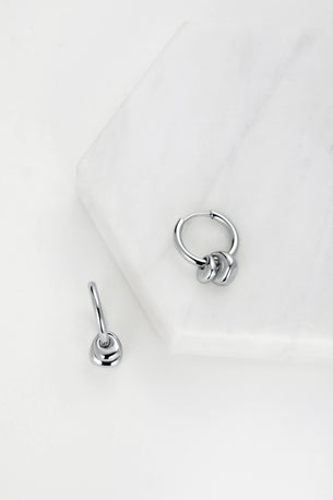 Sadie Large Earring - Silver