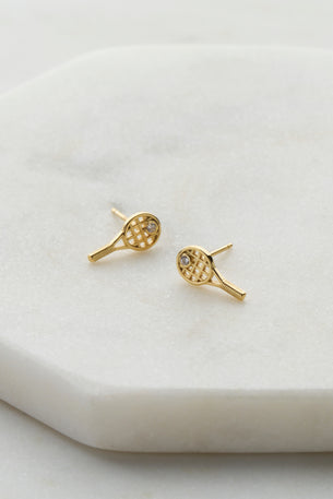 Tennis Stud - Gold
