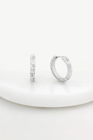 Belle Hoop - Silver