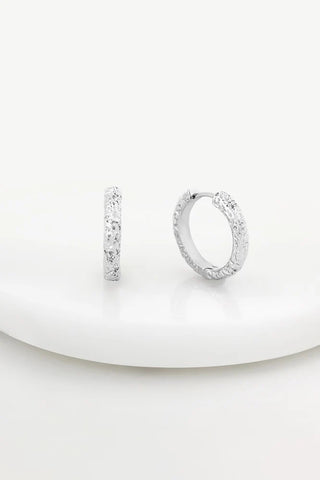 Belle Hoop - Silver