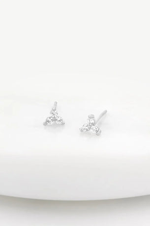 Ivy Stud - Silver