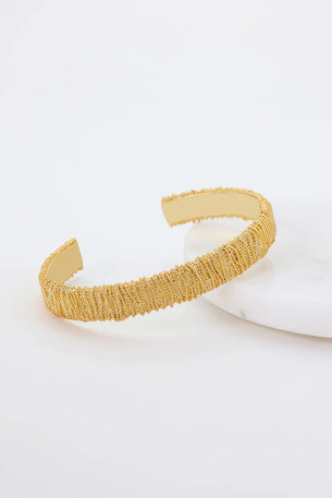 Ophelia Cuff Bracelet - Gold
