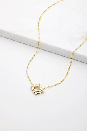 Chloe Necklace - Morganite