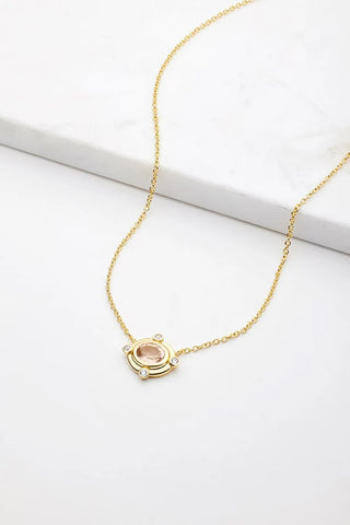 Chloe Necklace - Morganite
