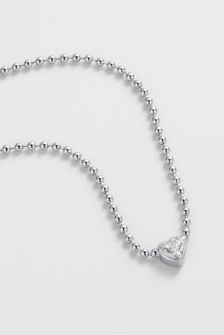 Amor Necklace - Silver