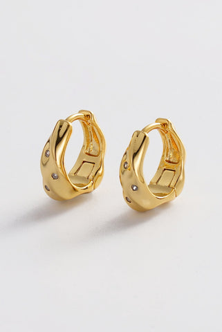 June Hoop - Gold