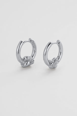 Elle Hoop - Silver