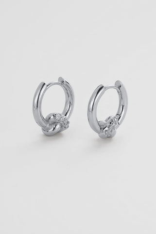 Elle Hoop - Silver