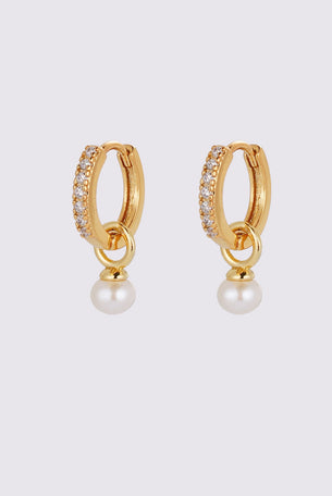 Scarlette Hoop - Gold