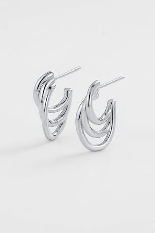 London Hoop - Silver