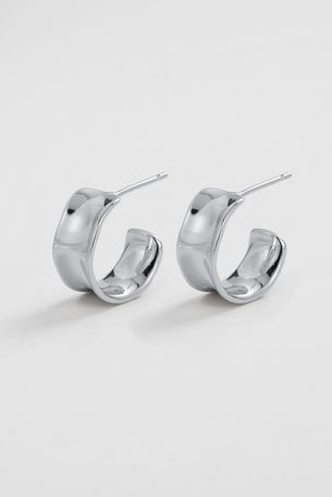 Nina Hoop - Silver
