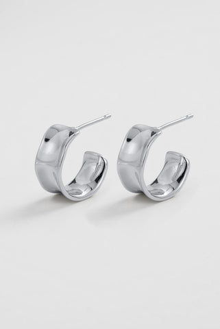 Nina Hoop - Silver
