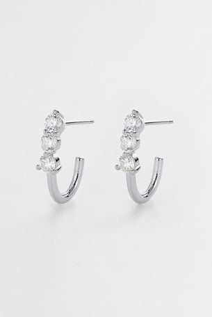 Mara Hoop - Silver