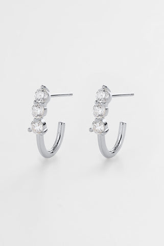 Mara Hoop - Silver