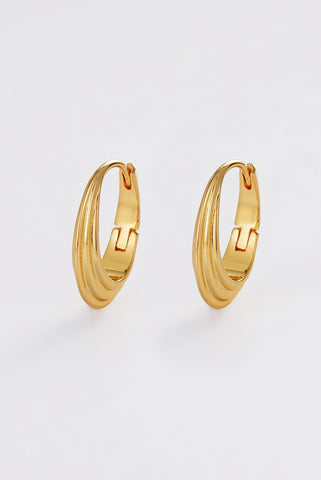 Marley Hoop Medium - Gold