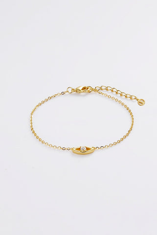 Evil Eye Bracelet - Gold