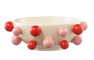 Bubble Bowl - Pink and Red