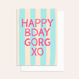Happy Birthday Gorg
