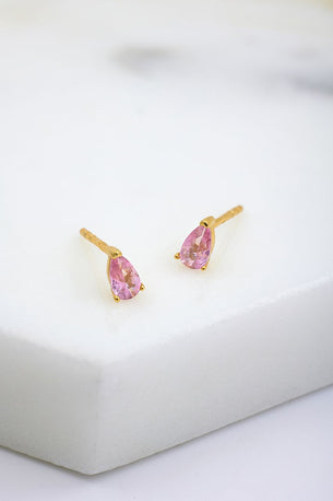 Isabella Stud Earring - Pink