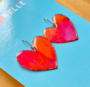 Feature Hearts // Copper // Sunset