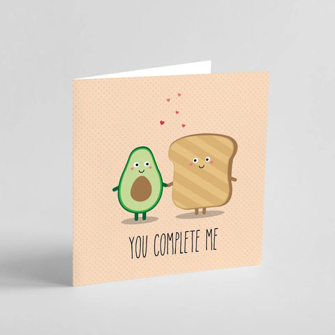 You Complete Me Avo Toast