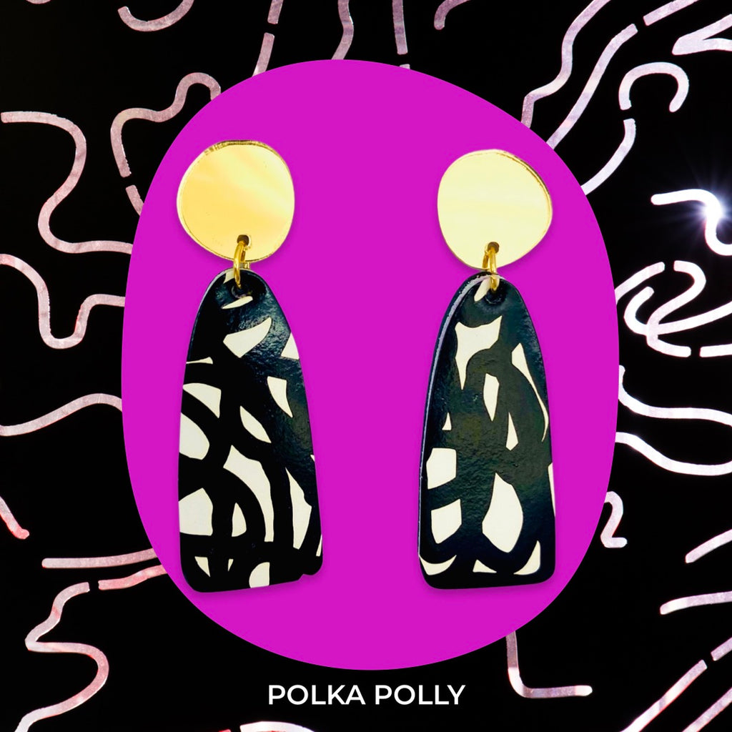 Polka Polly Every Which Way - Black