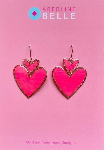 Twin Heart // Copper // Pinks