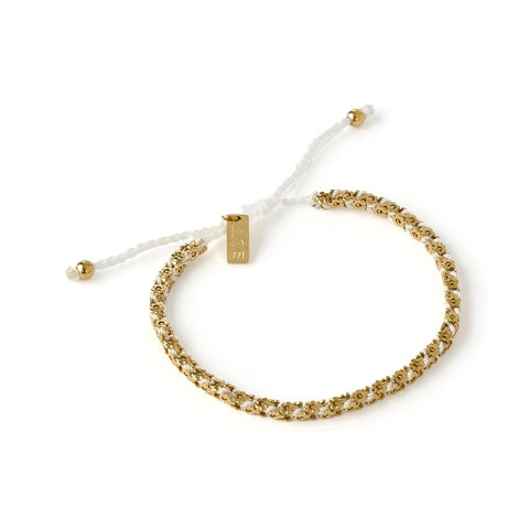 Beatrice Gold Bracelet - Vanilla