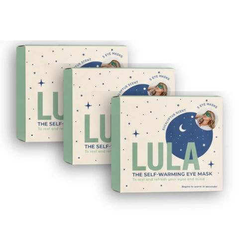 NEW! EUCALYPTUS & TEA TREE SELF-WARMING EYE MASK (5 MASKS)
