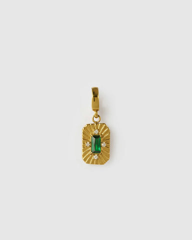 Cazimi Charm - Emerald