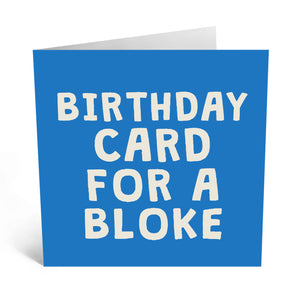 Birthday Bloke