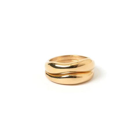 Charli Gold Ring Set of 2