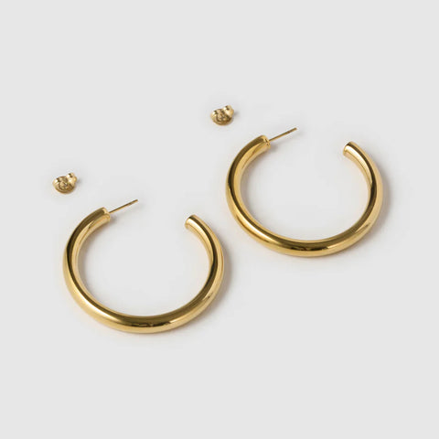Chlo Hoop Earrings - Gold (Maxi)