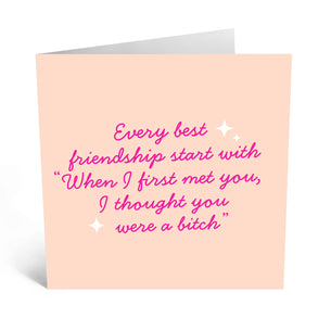 EVERY BEST FRIENDSHIP