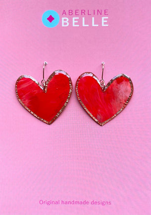 Feature Hearts // Copper // Red