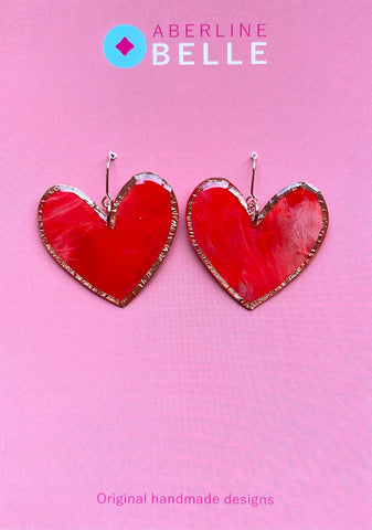 Feature Hearts // Copper // Red