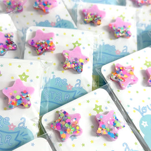 Funfetti Stars ~ Marshmallow