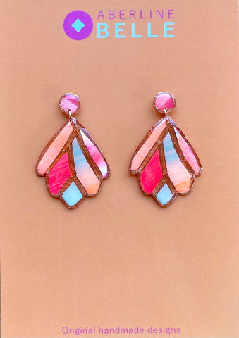 Lily // Copper // Red Blue Peach