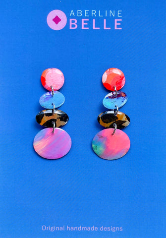 Glam // Belle // Blue Pink // Leopard