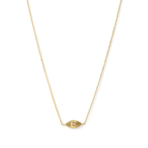 Evil Eye Gold Necklace