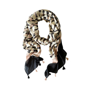 Eve Animal Print  Scarf