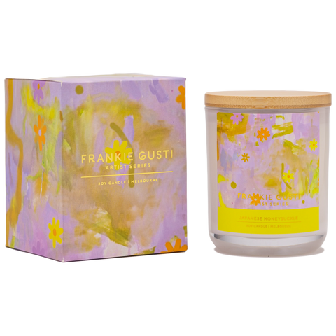 ARTIST SERIES CANDLE | JAPANESE HONEYSUCKLE CANDLE | KATE ELIZA